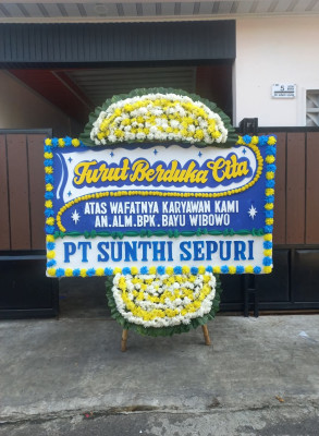 Papan Bunga Duka di Wina
