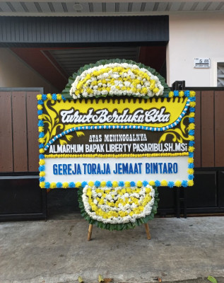 Papan Bunga Duka di Wina