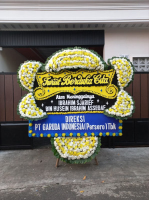 Papan Bunga Duka di Wina